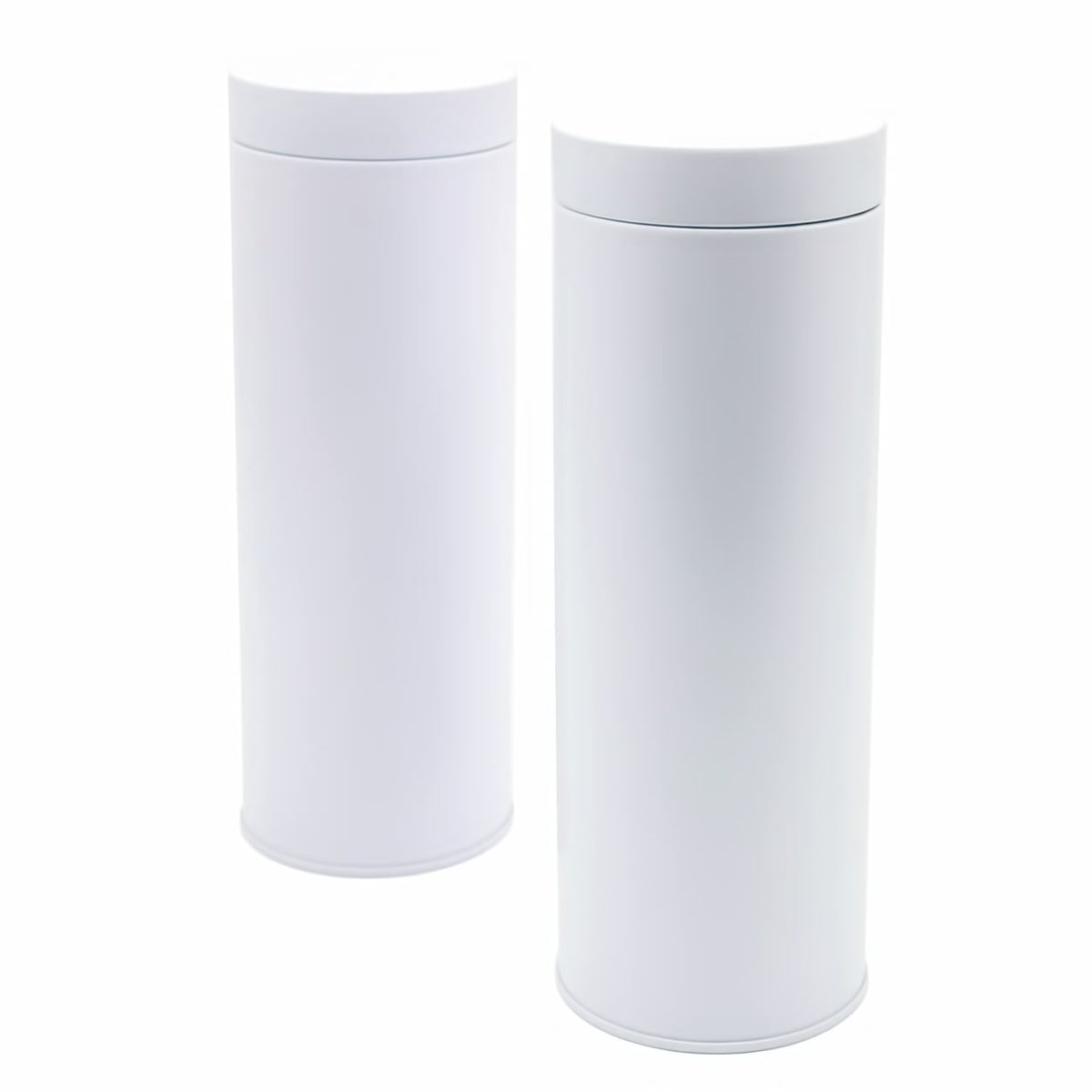 2er Set | PAD elegante große Vorratsdosen (Weiß)