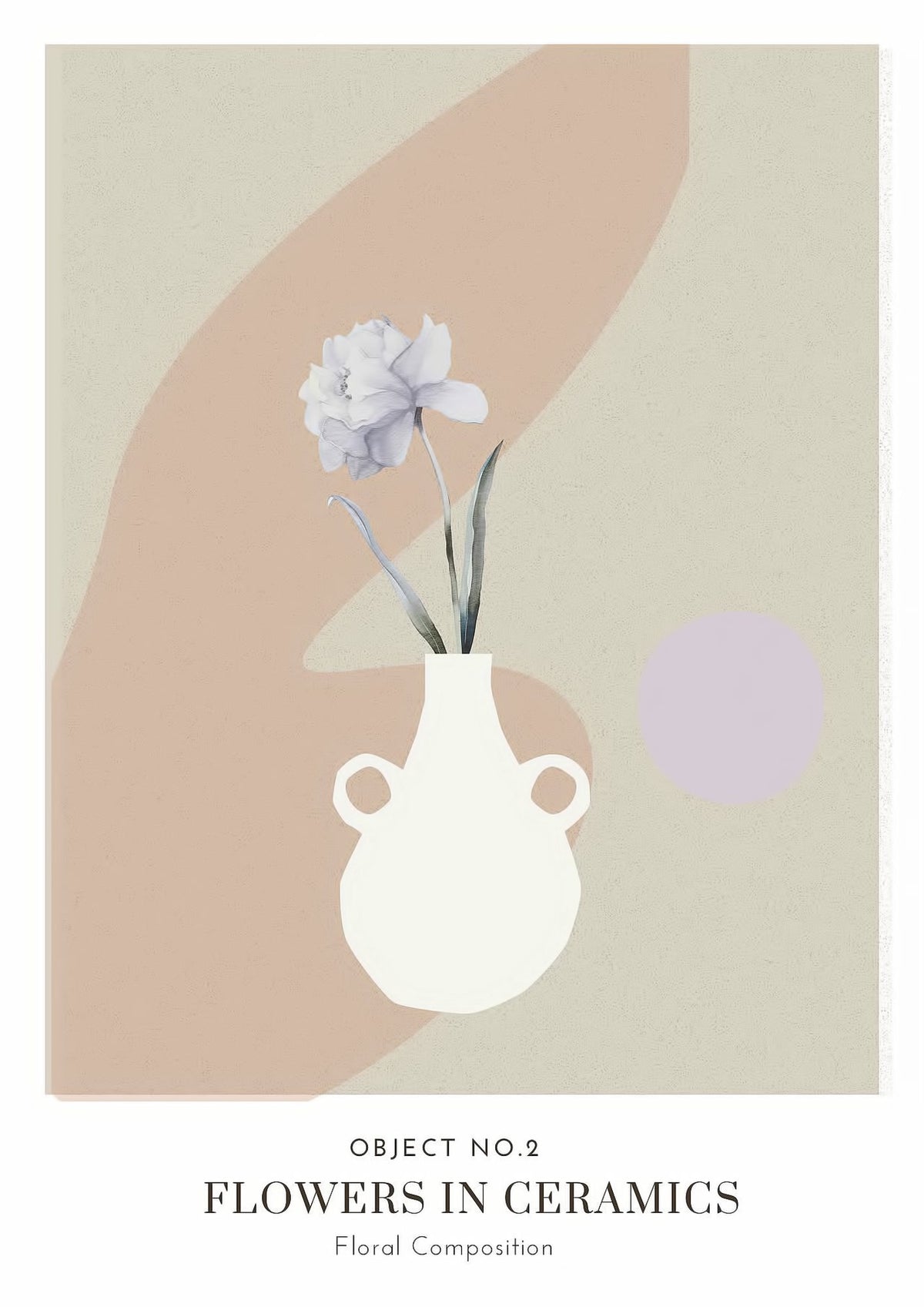 Dosenritter | Flowers Wandbilder Modern, Minimalistisch, Abstrakt, Druckbilder für Esszimmer, Wohnzi