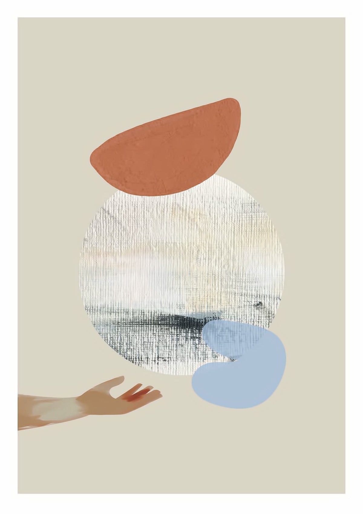 Dosenritter | Abstract Wandbilder Modern, Minimalistisch, Abstrakt, Druckbilder für Esszimmer, Wohnz