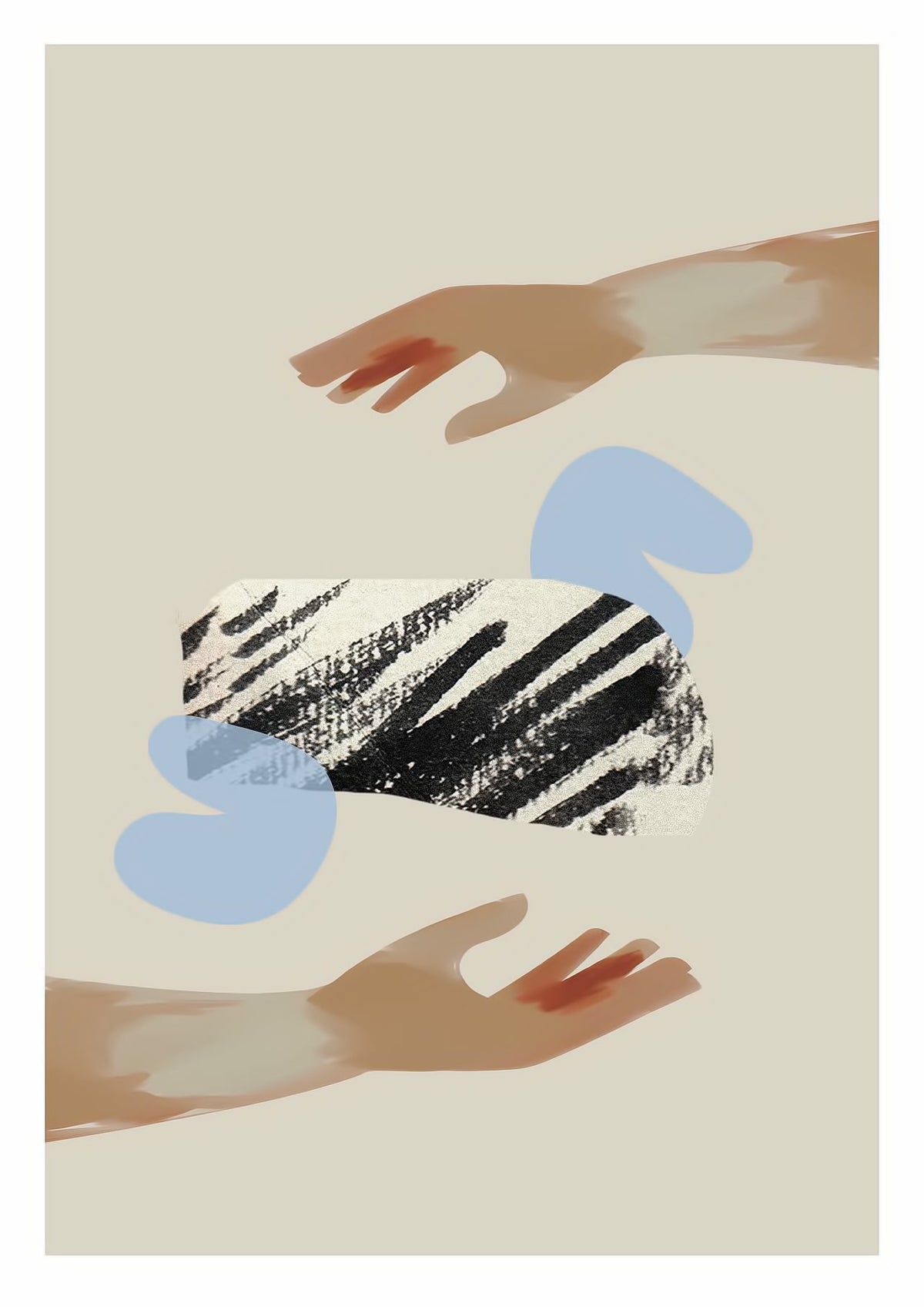 Dosenritter | Abstract Wandbilder Modern, Minimalistisch, Abstrakt, Druckbilder für Esszimmer, Wohnz