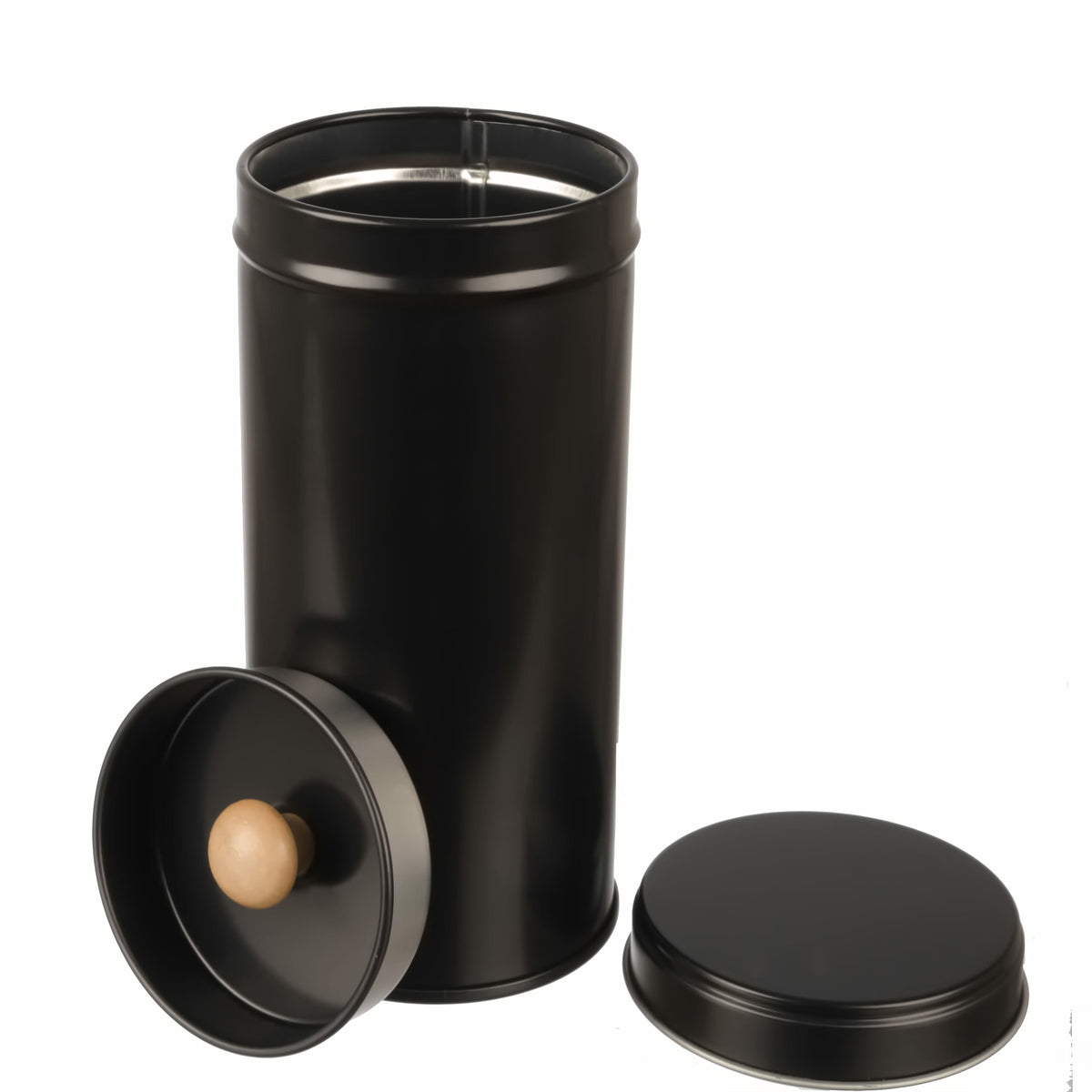 4er Set THEA | puristische Teedose mit Aromaschutzdeckel, stapelbar
